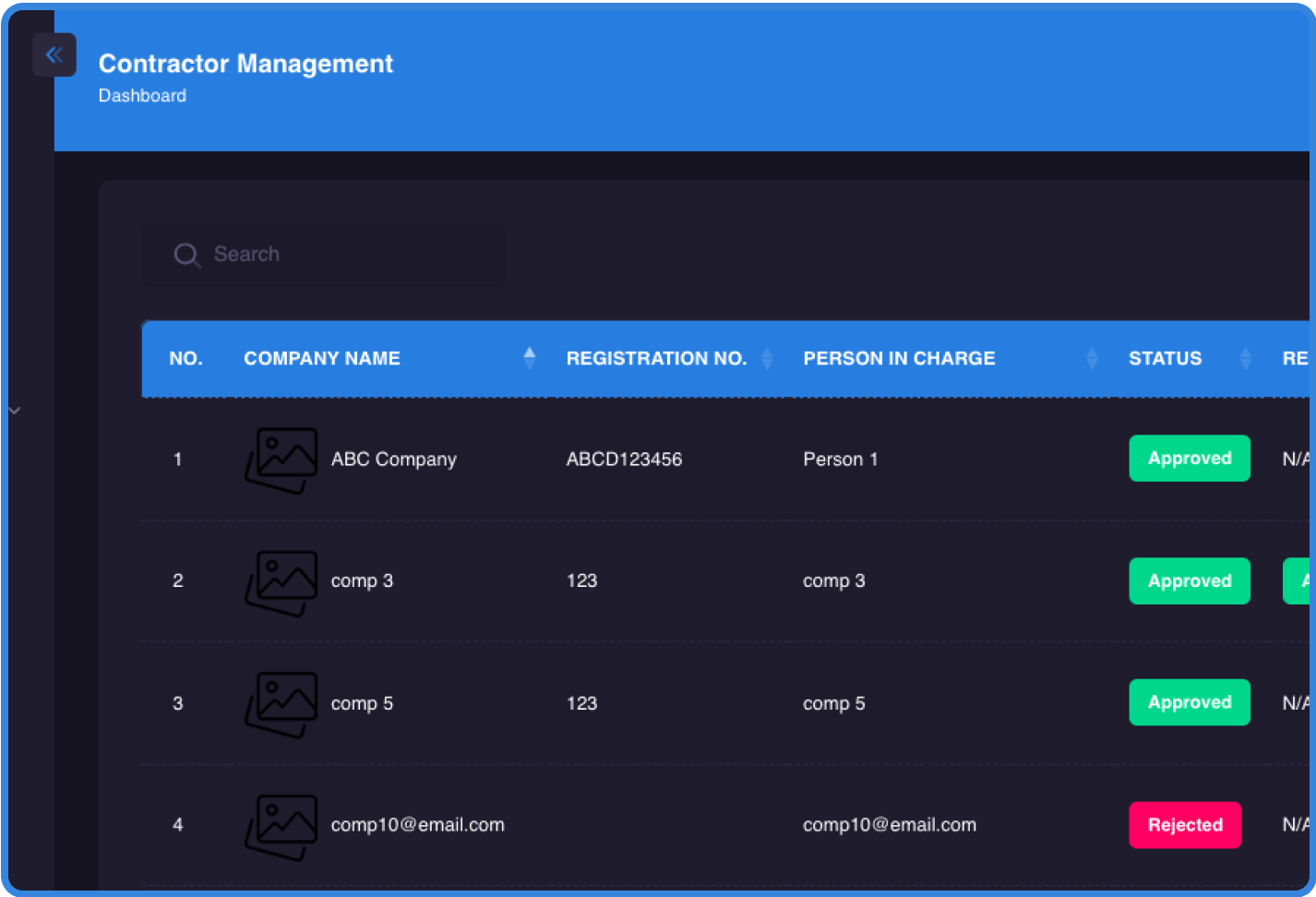 Contractor Management